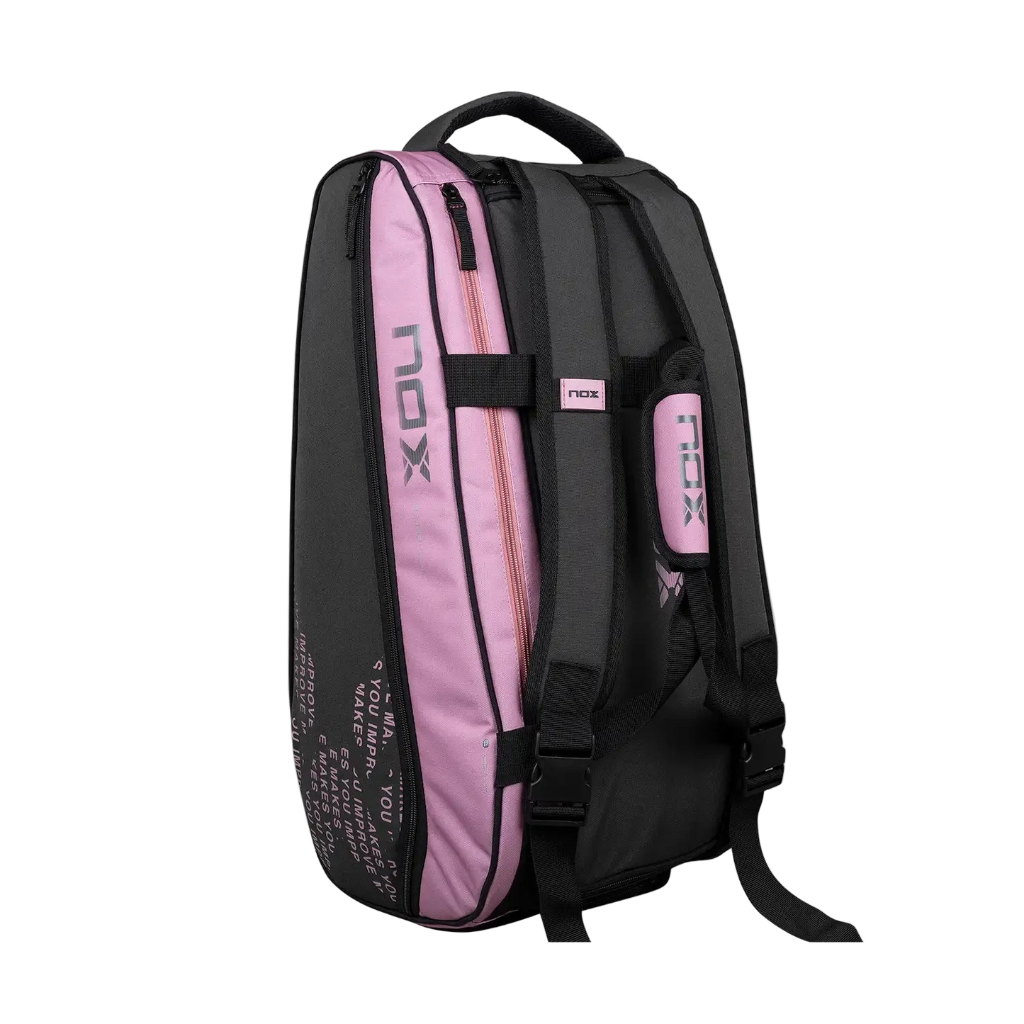 NOX Street Series padel racket bag Grey / Pink