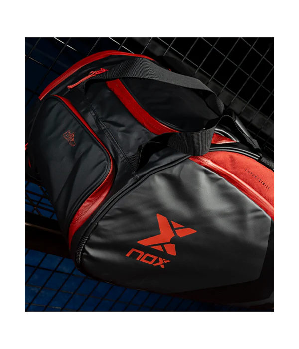 Paletero NOX Luxury Open Series Negro/Rojo