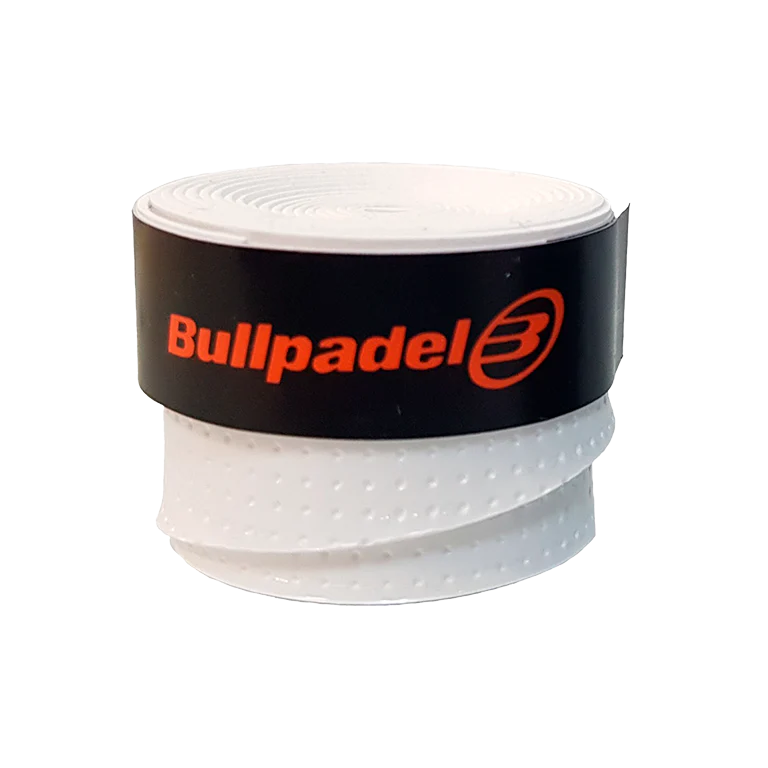 Tambor Overgrips Bullpadel Perforados Negro/Blanco (x50)