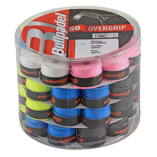 Bullpadel Overgrip de pádel GB1604 (50 unidades Colores)
