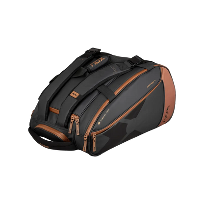 NOX Open Series padel racket bag Black / Brown