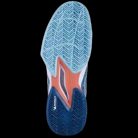 BABOLAT Jet Mach 3 clay shoes Angel Blue EU 44 1/2