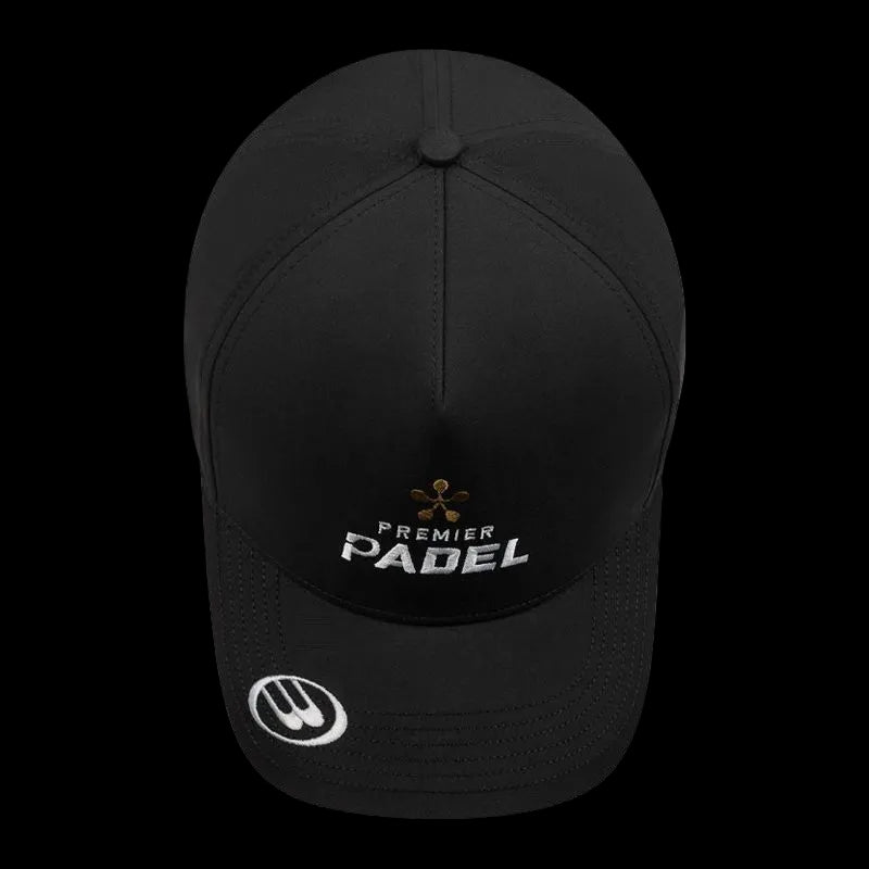 gorra negra Bullpadel Premier Padel