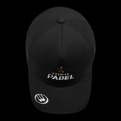 gorra negra Bullpadel Premier Padel