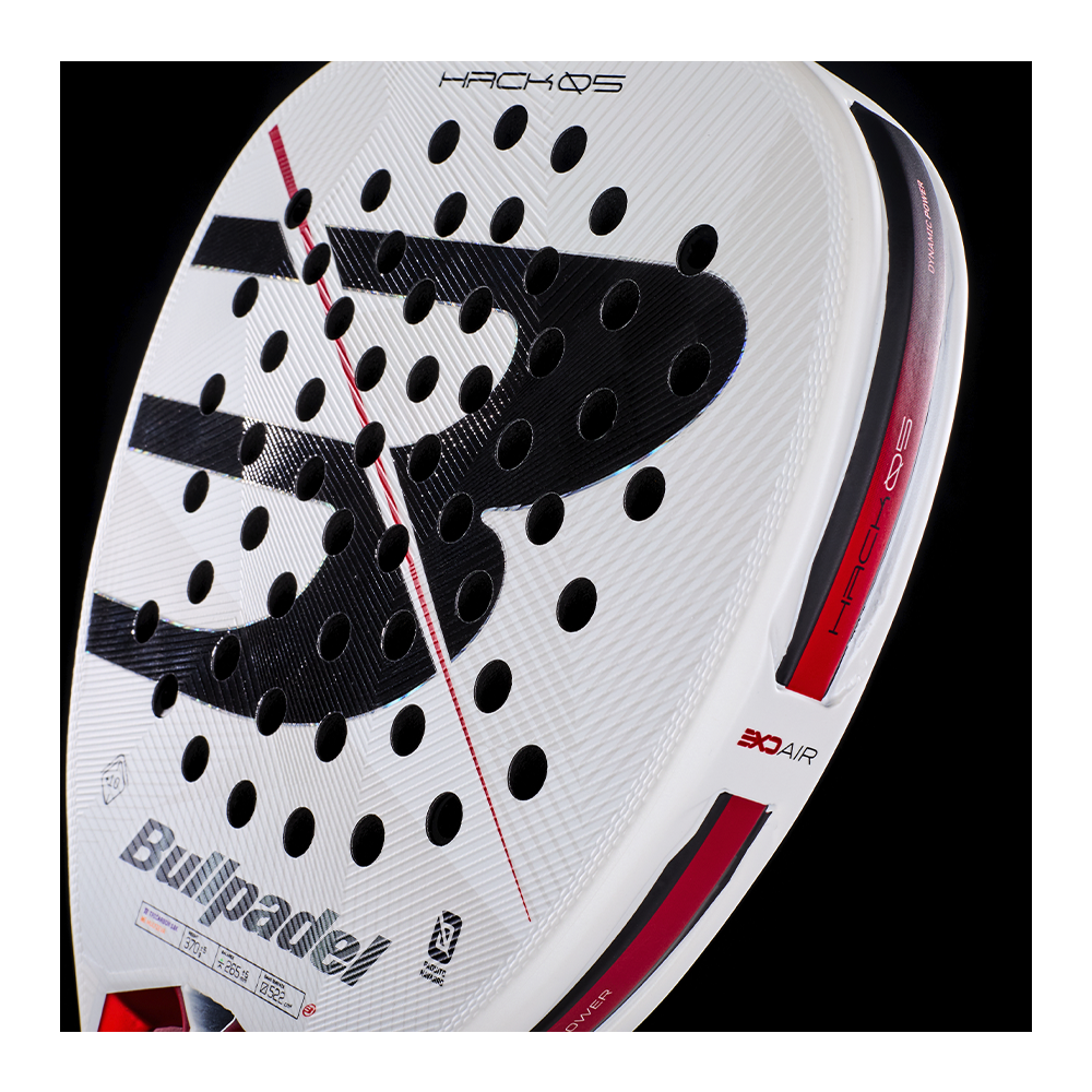 Pala Bullpadel Hack 05 2027 detalle cara