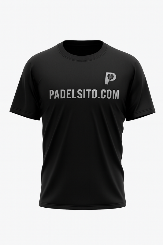 Playera Padelsito Negra