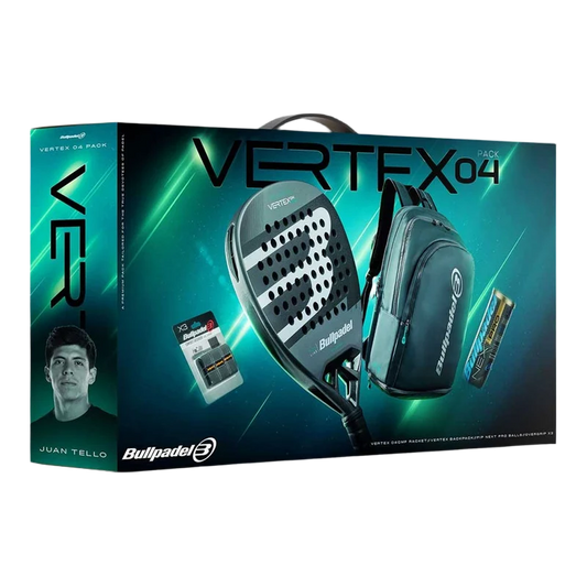 BULLPADEL Vertex04 Comfort 2026 pack padel racket Dark Grey