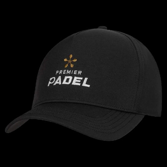 gorra negra Bullpadel Premier Padel