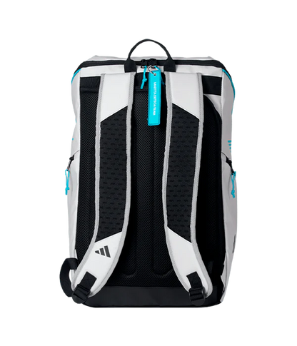 Mochila Adidas Protour Blanco/Azul Martita Ortega 3.4 2025
