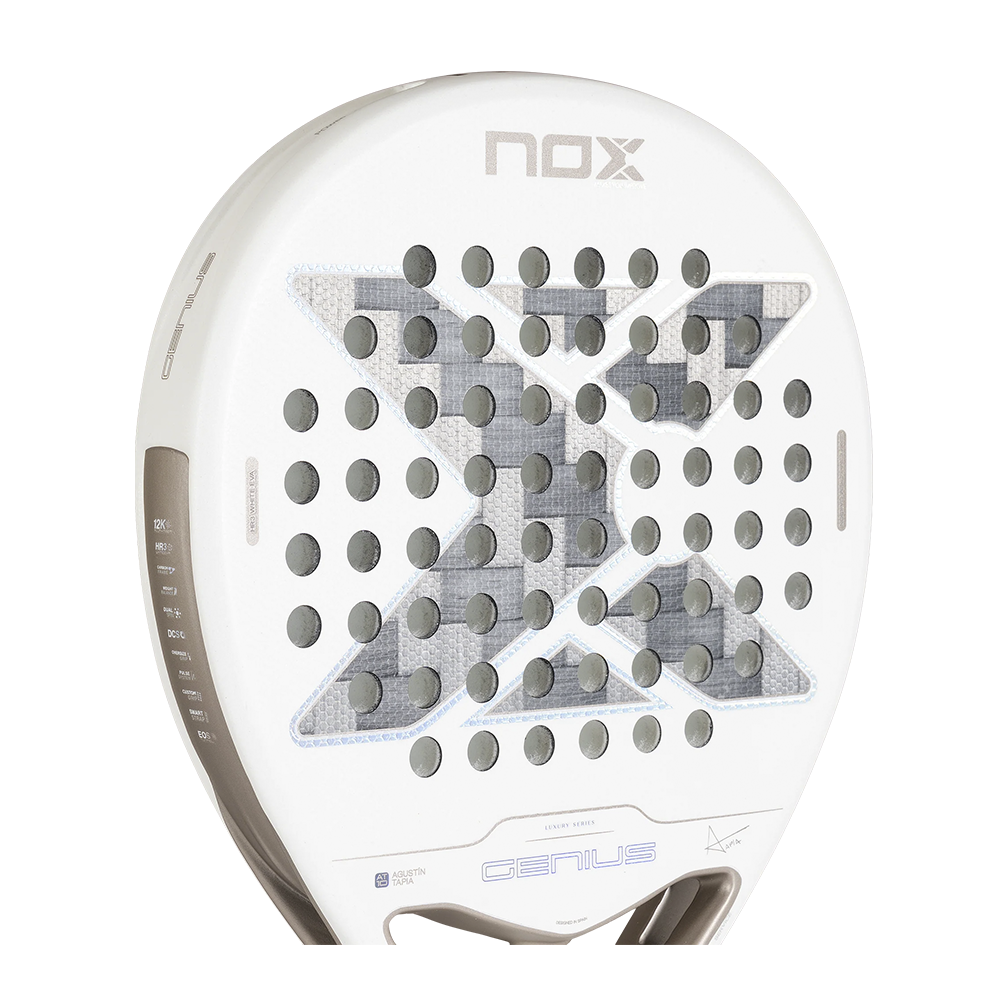 Detalle cara carbono 12K Nox Genius Lite 2027