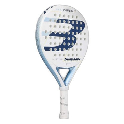 Pala Bullpadel Sniper 2.0 Woman Blanca 2026 lateral