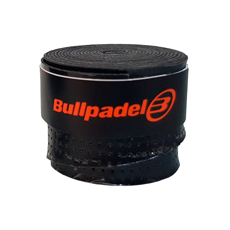 Tambor Overgrips Bullpadel Perforados Negro/Blanco (x50)