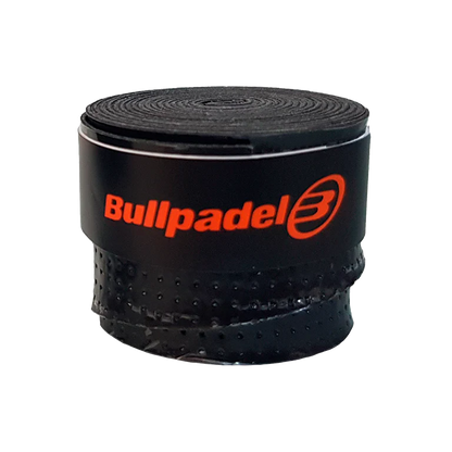 Tambor Overgrips Bullpadel Perforados Negro/Blanco (x50)